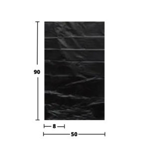 Medidas bolsa basura 70 Lt en centímetros